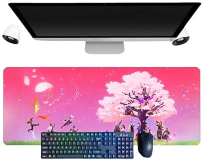 Valorant Gaming Mouse Pad XL Multifunction 3 mm Office Mouse Mat Non-Slip Textured Surface for Computer Gamer Office Home and Laptops