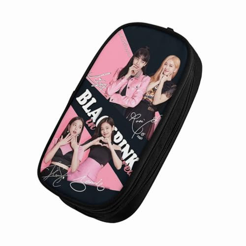 Otsyunc Fickxkqo Federmäppchen Große Kapazität Federtaschen [Design-0466] Mäppchen mit Reißverschluss Make-up Tasche