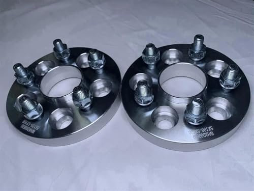 DZSJHGFDD Spurverbreiterungen 2 Stücke 20mm Rad Adapter Spacer PCD 5X 114.3 Zu 5x120 Hub Centric 67.1-72.56mm Radbolzen M12x1.5 Distanzscheiben