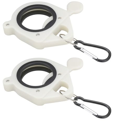 eMagTech 2pcs Zipper Zip Tie Luminous Organizer Bracket Plastics Cable Tie Bracket 9x8.5cm Suitable for Organizing and Tracking Wires and Cables