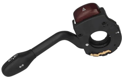 SQOFHFB Lenkstockschalter Für VW für Golf MK3 MK4 1993-1999 Blinker-Kontrollleuchte Schalter Stiel Gefahrenschalter 1H0953513 Lichtschalter Blinker