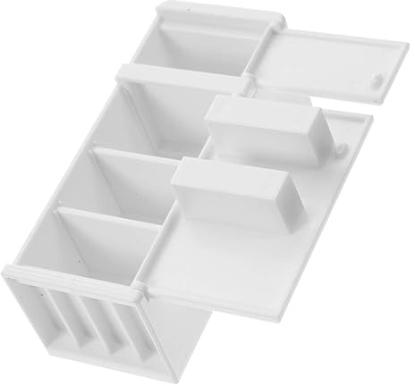 Abaodam Miniaturer Kühlschrank für Puppenhaus Exquisites Modell für Kreative Bastelprojekte Zubehör für Spielszene Weißes Design Geschenkidee für Geburtstage und Feste