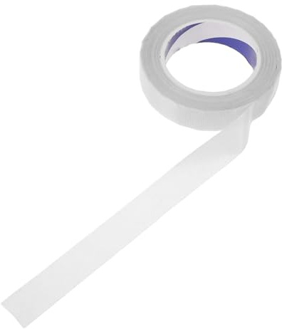 IMIKEYA Lichtdiffusor Klebeband Aufkleber Weiß 1,5cm X 10m für LED Streifen gegen Blendeffekt und Augenbelastung für Wohnraumdekoration und Arbeit