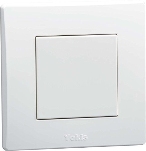 télécommande murale - 1 touche - 45 x 45 - yokis tlm1t45
