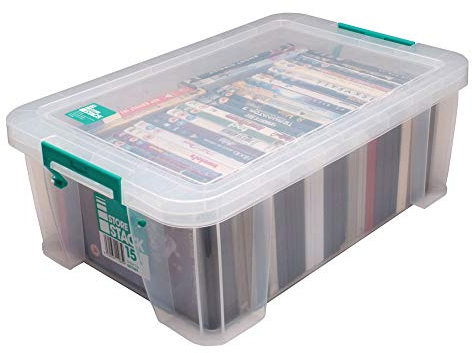 StoreStack 15 Litre Storage Box W300 x D470 x H170 mm Clear RB11085