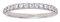 Xenox Damen Ring Solitaire 925 Sterling Silber Zirkonia weiß