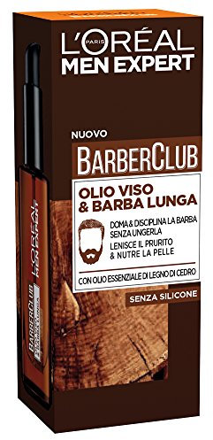 L'Oreal Paris Men Expert - Barber Club Aceite para Barba Larga, 30 ml
