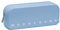 Pigna, Bustina trousse in morbido Silicone, Monocromo Pastel, 20x6x7.5 cm, Colore Azzurro delicato, Confezionato singolarmente