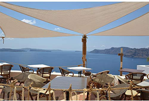 Foxx Sonnensegel 5x5x5m Creme