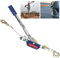 DFGENLY Treuil Manuel Halage, Palan Tendeur de Traction Tire Câble avec Cliquet Anti-Inversion, Tire Fort Manuel Forestier avec 2 Crochets, Treuil Tire Fort Traction: 1/2/3/4 Tonnes