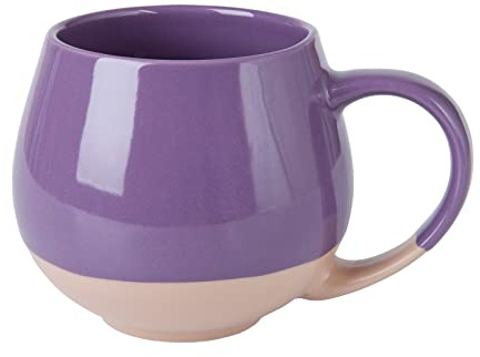 Maxwell & Williams Becher, Tasse Eclipse lila für 450ml aus Keramik