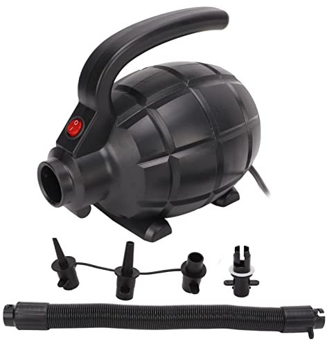 Pompe à Air électrique Haute Pression Remplissage Rapide 600 W Kit D'outils pour Gonflage Dégonflage avec 4 Buses Gonfleur/dégonfleur Pompe à Air Rapide pour Lit Gonflable Piscine Jouet(EU Plug)
