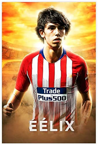 Puzzle für 1000 Teile Fußballstar Athlet Joao Felix Aports (14) Holz Puzzlespiel Erwachsenen und Kinder puzzle Poster 1000 Piece 29.5x19.6inch(75x50cm) Kein Rahmen