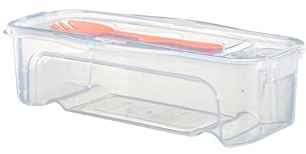 Generic Olla de pasta para microondas con colador, vaporizador de pasta resistente al calor, caja de cocción de fideos espaguetis, accesorios de cocina, 26 x 9 x 8 cm, 1,3 L