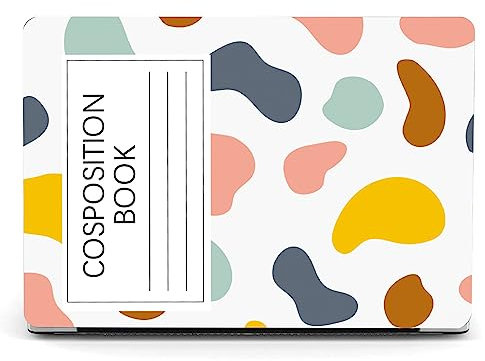 Berkin Arts Compatible con MacBook Pro 13 Pulgada Funda, 2022, 2021, 2020-2016 A2289/A2251/A2338 M1 con Cubierta de Teclado & Protector de Pantalla Constructivismo Duro Libro de Arte Conceptual