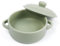 Stoneware Brie Cheese Baking Dish and Warmer with Lid - Oven Safe - Great for Charcuterie Board and Grazing Table Accessories - Perfect for Camembert, Baked Brie, Fondue, Dip - Oven Safe Ceramic Crock