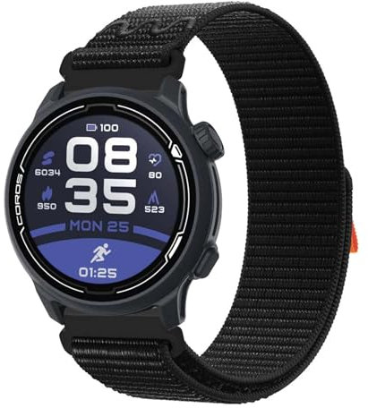 LXURY Nylon Armband für COROS PACE 2 - Sport, Modern, Atmungsaktiv, Weich, Verstellbar, Schnalle, Klettverschluss, Unisex, 12