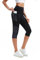 Buepeara Damen Sport Leggings mit Taschen, High Waist Sporthose Tights Laufhose Fitnesshose Yogahose 3320-0305 L