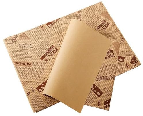 Vueinrg Lot de 100 feuilles de papier ciré 28 x 38 cm pour aliments : fromage, pain, sandwichs et hamburgers