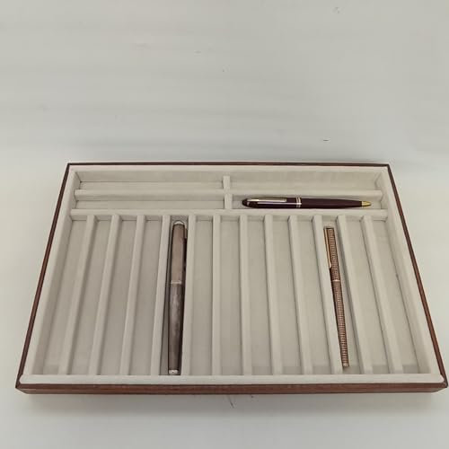 Collectable Pen Tray Display Important Fountain Pens
