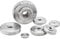 Rändelmutter DIN 467 niedrige Form Edelstahl A1 rostfrei M3/M4/M5/M6/M8/M10