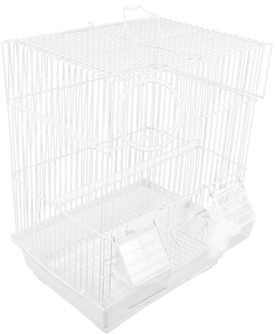 SEWOART 1satz Tragbarer Vogelkäfig Aus Metall Für Papageien Eleganter Runder Transportkäfig Für Kleine Haustiere Für Reisen Und Ausflüge Langlebiges Und Sicheres Zuhause Für Vögel