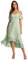 Ever-Pretty Robe d'Invité de Mariée Au Genou Manches Courtes High Low Bretelles Chic Verte Menthe 52