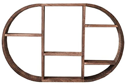 BOGAZY Range Bouteille Porte Bouteilles Casier À Vin Mural en Bois Style Européen Maison Salon Décoration Placer des Objets Casier à Bouteilles