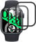 Panzer Schutz Glas für Apple watch Series 7/8/9 41mm, 2 Stück Handyfolie[Anti-Kratzen][Fingerabdruck kompatibel][9H Härte]Screen Protector