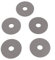 Seal Diaphragm Syphon Washer 5Pcs For Roca Dual Flush Valve Toilet D1D D2D Diaphragm- Washer- Seal- AH0007100R-