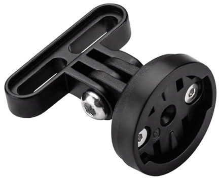 ROCKBROS Bike Computer Mount Bicycle Computer Mount Compatible with Garmin, Bryton, Wahoo, Out Front Mount Handlebar Mount with Adapters Cameras Holder Fits Handlebar within 4cm, 3 Types