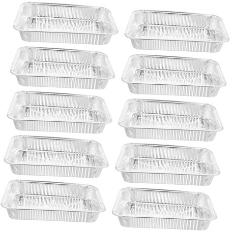 CAXUSD Bandejas Pequeñas Cajas De Papel De Aluminio Hornear y Almacenar