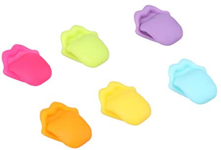 OFFSCH 12piezas Etiquetas Copas Vino Marcadores Silicona Diseño Labios Fiestas