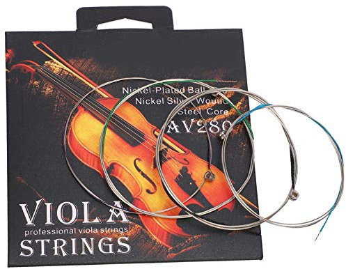 Cordes de Alto, C Corrines Crises de Violon Universelles Full Full Professional Viola Strings E A D G pour 14 ‑16 ALOLAS