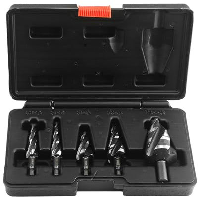 étagé en métal - étagé pour métal - hélicoïdal en acier rapide haute performance pour percer dans l'aluminium et l'acier inoxydable