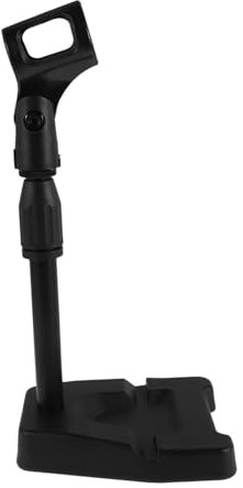 HANABASS Low Profile Mic Arm Desk Clamp for Gaming Mic Stand Microphone Desk Stand Rotation for Podcasts Conferences