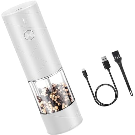 Macinacaffè portatile ricaricabile multifunzionale gadget da cucina sale e pepe macinino con macinino da caffè regolabile