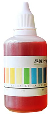 50 Ml PH -Testindikator - PH -Testabfall, Wasserqualitätsermittlungsmittel | Aquarium Tank Liquid Solution School Home, Swimmingpool -Analyse -Reagenzus -Kit Für Laborunterrichtschemiestudie Wasserprü