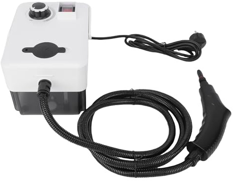 Zerodis Dampfreiniger, Handreiniger, Tragbare Hochtemperatur-Reinigungsmaschine, Schnell Aufheizender Handdampfer mit 1,68 L Wassertank für Auto, Zuhause, Klimaanlage, Küche, Dunstabzugshaube,