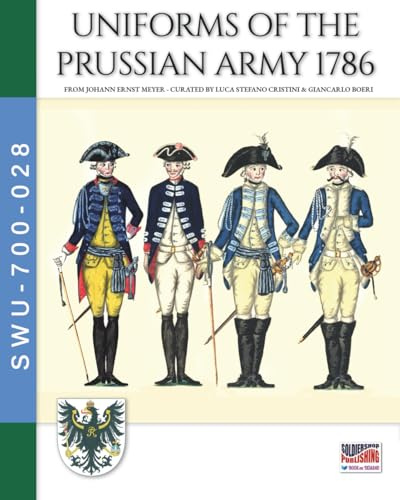 Uniforms of the Prussian army 1786