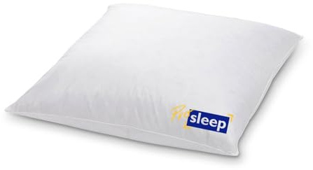 HANSKRUCHEN PRO SLEEP | Komfort Federkissen Kopfkissen – 80x80 cm | 100% Federchen – 1.000 gr.