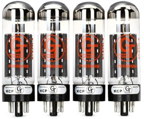 Groove Tubes Tubo EL34LS, Cuarteto emparejado