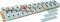 Goldon - Sopran-Glockenspiel, 13+3 Klangplatten aus Aluminium, mit 2 Schläger