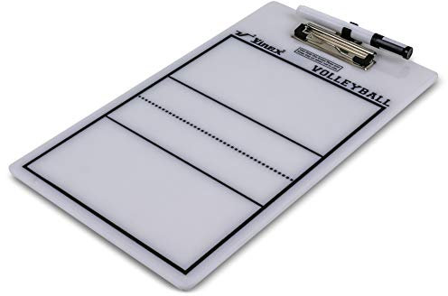 Vinex Taktik-Klemmbrett für Volleyball - 22 x 40 cm