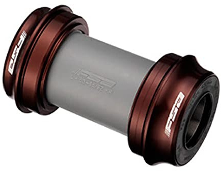 FSA PF30 for Mega Exo Road Cranks Bottom Bracket - Brown/Grey, 24 mm/73 × 46 mm