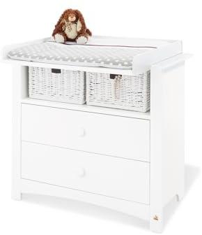Pinolino 130023B Wickelkommode 'Florentina' breit, weiß