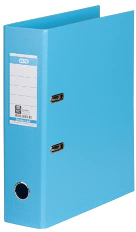 Elba Ordner A4, Strong-Line, 8 cm breit, Kunststoff, hellblau, 1 Stück