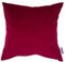 Tom Tailor T-French Velvet Kissenhülle, Polyester, Burgund, 40 x 40 cm