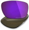 Mryok Lentilles de rechange pour Oakley Turbine - Options, Anti-corrosion de l'eau de mer polarisée - Violet plasma, taille unique