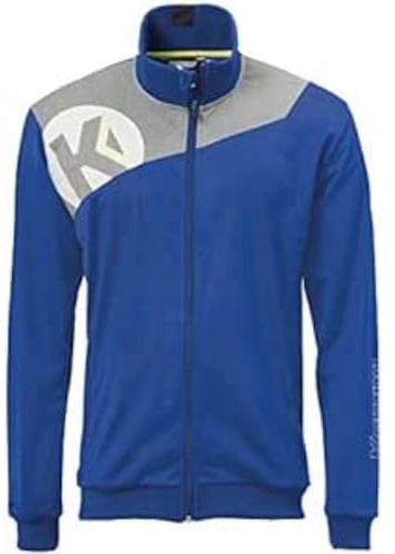 Kempa Herren Herren Jacke Core 2.0 Poly Jacke, royal/dark grau melange, M, 200219604